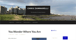 Desktop Screenshot of chris.zammarelli.com